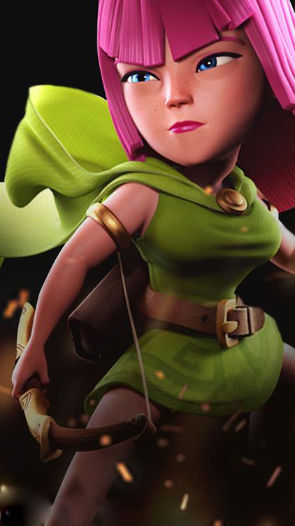 Clash Of Clans/Royale Archer HD Wallpaper 8