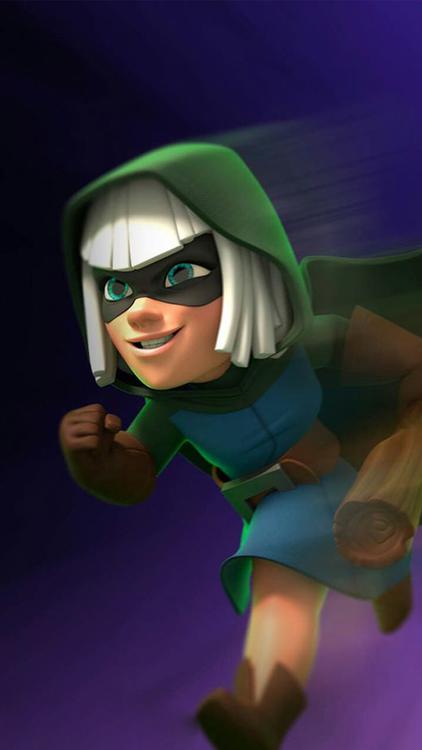 Clash Of Clans/Royale Bandit HD Wallpaper 8