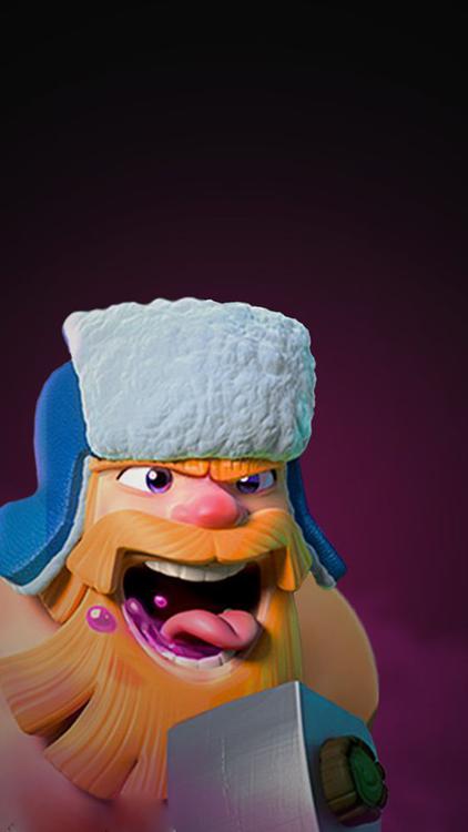 Clash Of Clans/Royale Barbarian Fervor HD Wallpaper 4
