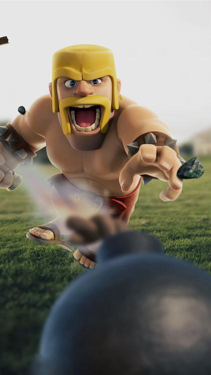 Clash Of Clans/Royale Barbarian Fervor HD Wallpaper 13
