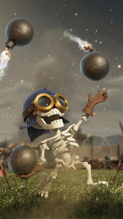 Clash Of Clans/Royale Bomber HD Wallpaper 3