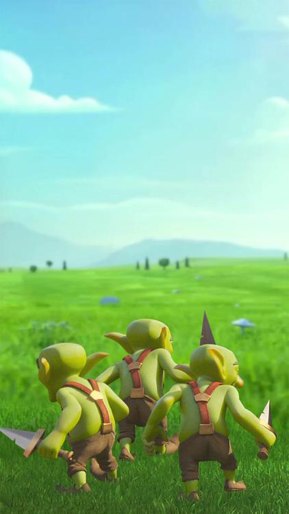 Clash Of Clans/Royale Goblin Gang HD Wallpaper 1