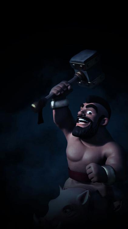 Clash Of Clans/Royale Hog Rider HD Wallpaper 7