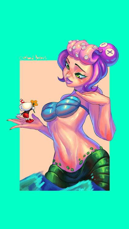 Cuphead Cala Maria HD Wallpaper 11