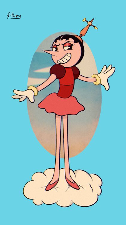 Cuphead Hilda Berg HD Wallpaper 10