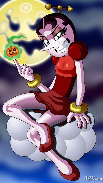 Cuphead Hilda Berg HD Wallpaper 9