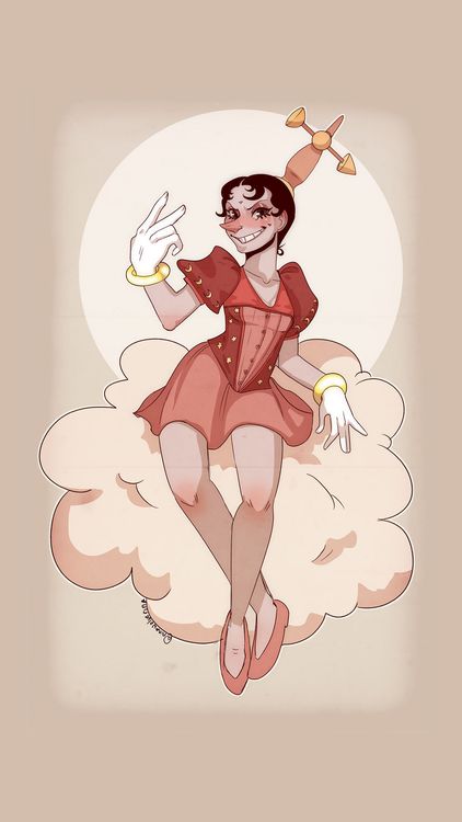 Cuphead Hilda Berg HD Wallpaper 13