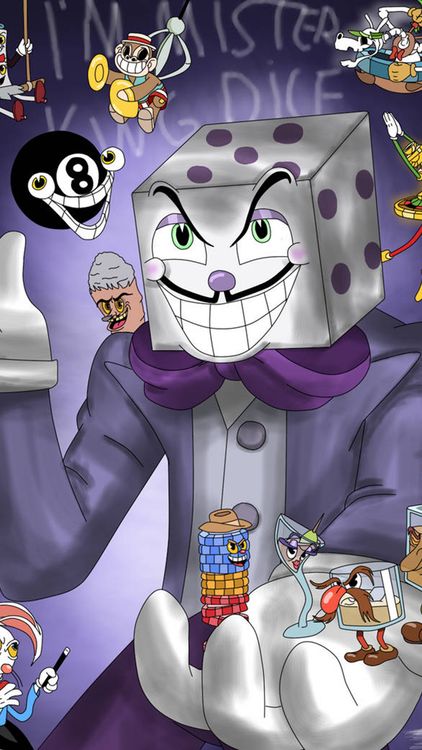 Cuphead King Dice HD Wallpaper 1