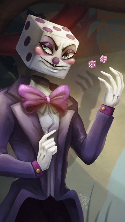 Cuphead King Dice HD Wallpaper 11