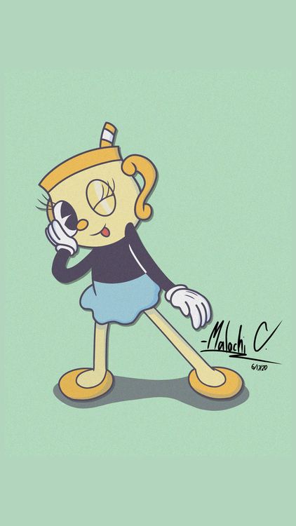 Cuphead Ms. Chalice HD Wallpaper 6