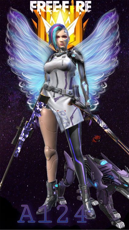 Free Fire A124 HD Wallpaper 8