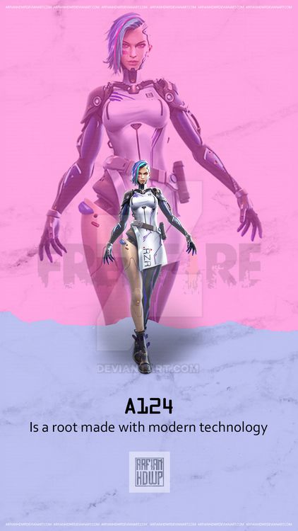 Free Fire A124 HD Wallpaper 6