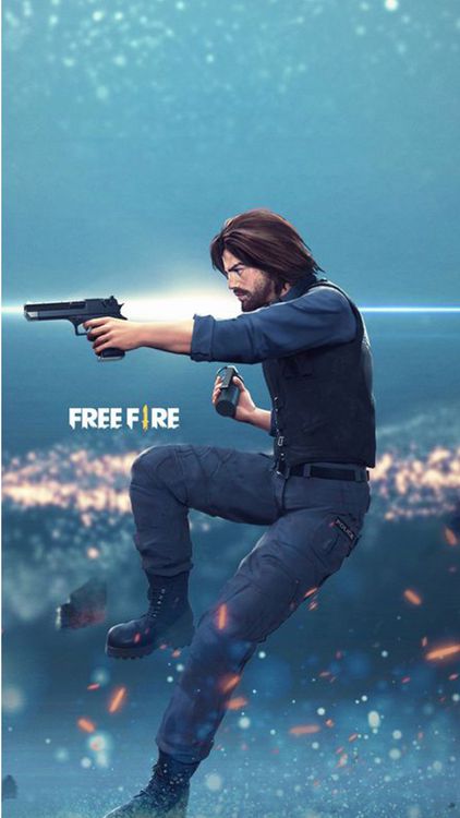 Free Fire Andrew HD Wallpaper 1