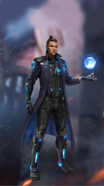 Free Fire Chrono HD Wallpaper 2