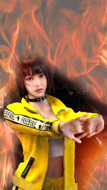 Free Fire Kelly HD Wallpaper 1