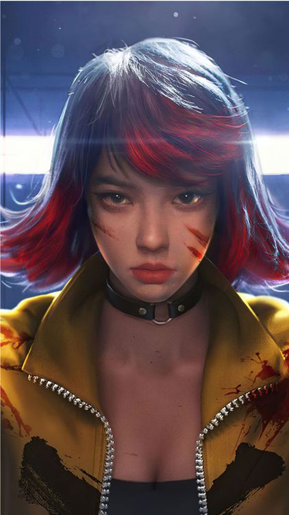 Free Fire Kelly HD Wallpaper 7