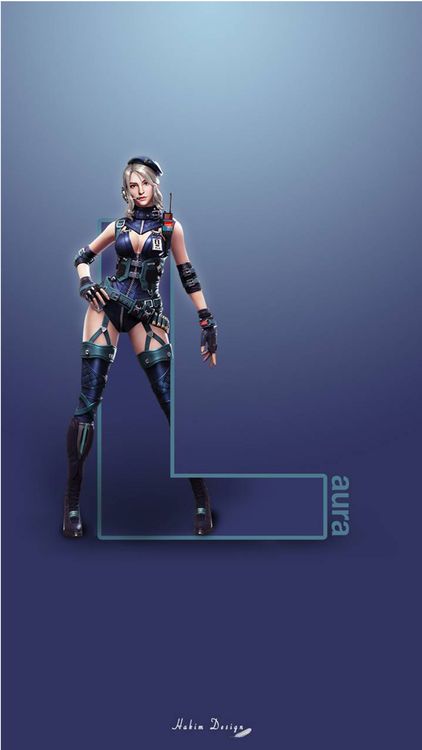 Free Fire Laura HD Wallpaper 4