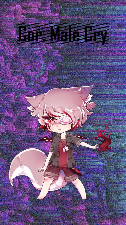 Gacha Life Corrupted Units HD Wallpaper 4