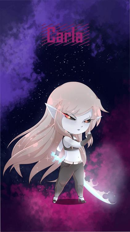 Gacha Life Dark Units HD Wallpaper 25