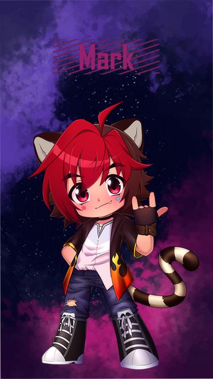 Gacha Life Dark Units HD Wallpaper 17