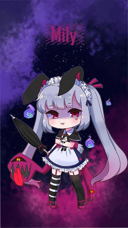 Gacha Life Dark Units HD Wallpaper 14