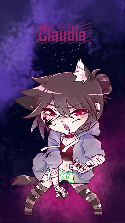 Gacha Life Dark Units HD Wallpaper 23