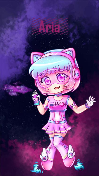 Gacha Life Dark Units HD Wallpaper 27