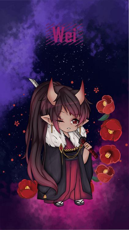 Gacha Life Dark Units HD Wallpaper 3