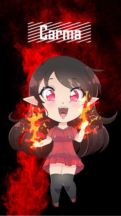 Gacha Life Fire Units HD Wallpaper 27