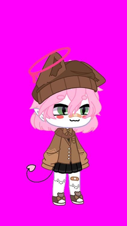 Gacha Life Rose Pink HD Wallpaper 3