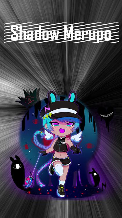 Gacha Life Shadow Units HD Wallpaper 4