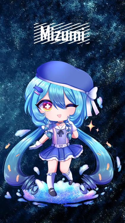 Gacha Life Water Units HD Wallpaper 14