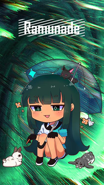 Gacha Life Wind Units HD Wallpaper 9