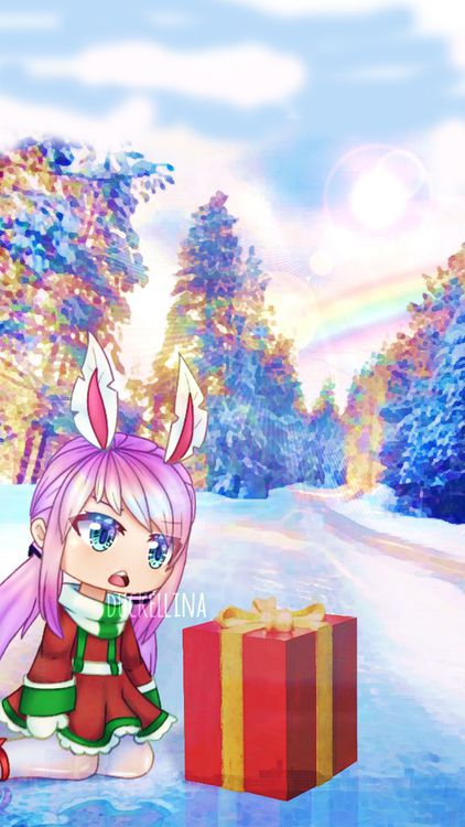 Gacha Life Christmas Gacha HD Wallpaper 15