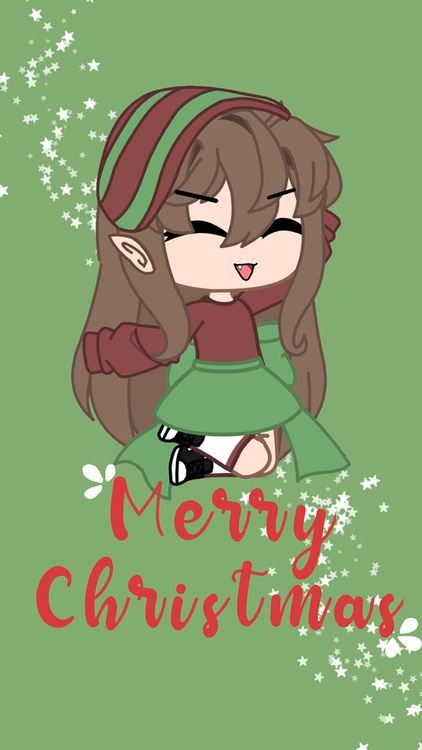 Gacha Life Christmas Gacha HD Wallpaper 8