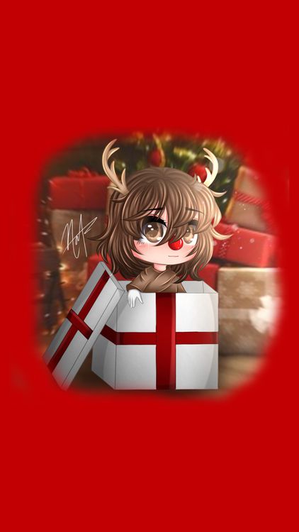 Gacha Life Christmas Gacha HD Wallpaper 14