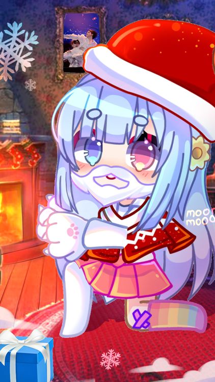 Gacha Life Christmas Gacha HD Wallpaper 1