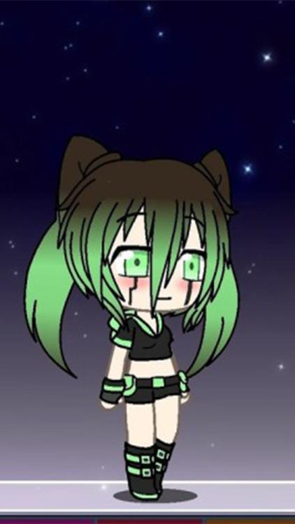 Gacha Life Gothic Gacha HD Wallpaper 7