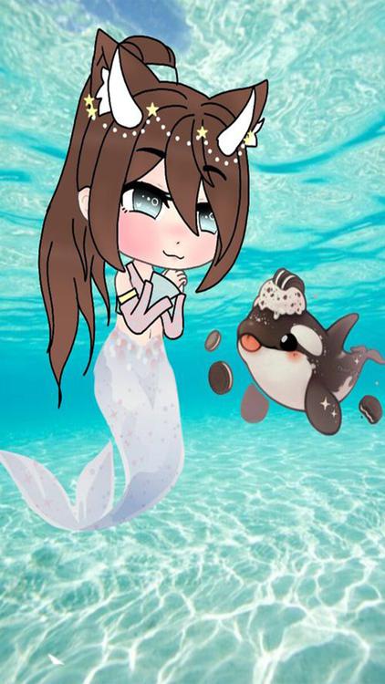Gacha Life Mermaid Gacha HD Wallpaper