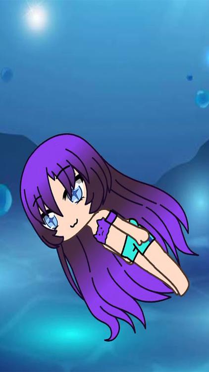 Gacha Life Mermaid Gacha HD Wallpaper 6