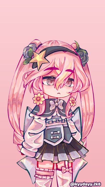 Gacha Life Pinkpop Cute Gacha HD Wallpaper 10