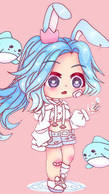 Gacha Life Pinkpop Cute Gacha HD Wallpaper 4