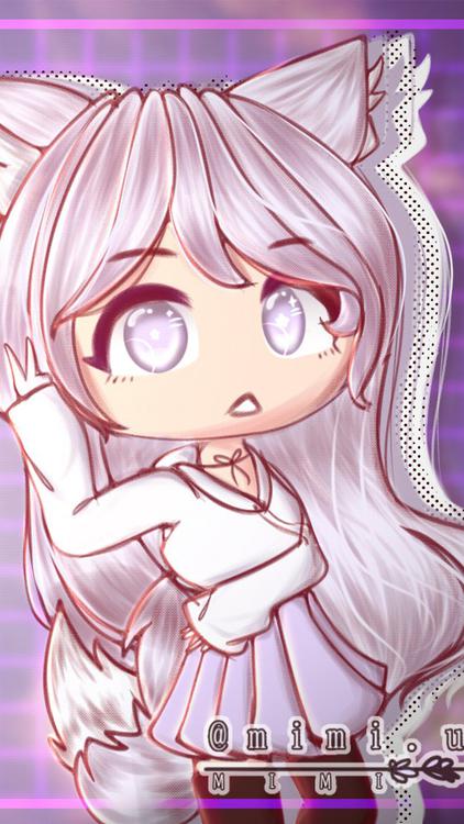 Gacha Life Pinky Gacha HD Wallpaper