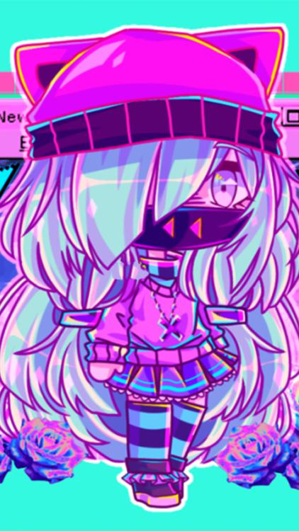 Gacha Life Rainbow HD Wallpaper 14