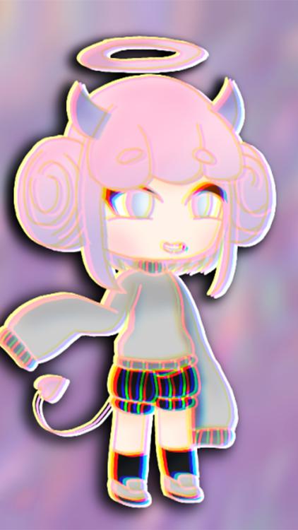 Gacha Life Rainbow HD Wallpaper 7