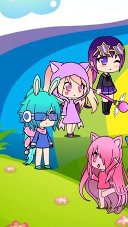 Gacha Life Rainbow HD Wallpaper 4