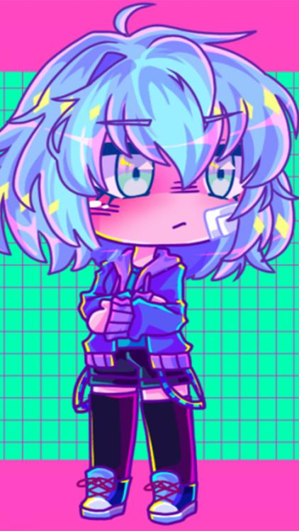 Gacha Life Rainbow HD Wallpaper 11