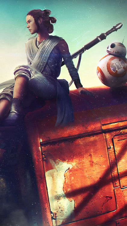 Star Wars Rey hd background