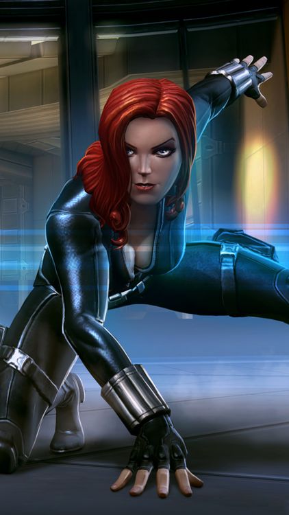 Superheroes Black Widow HD Wallpaper 3