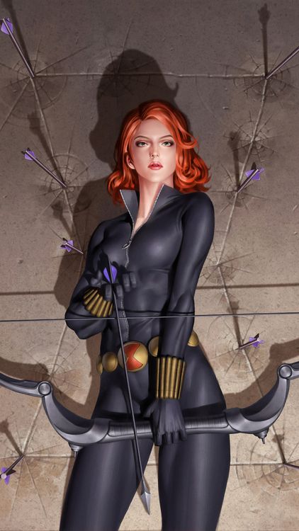 Superheroes Black Widow HD Wallpaper 4